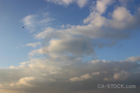 Blue sky cloud.