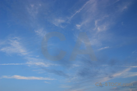 Blue sky cloud.