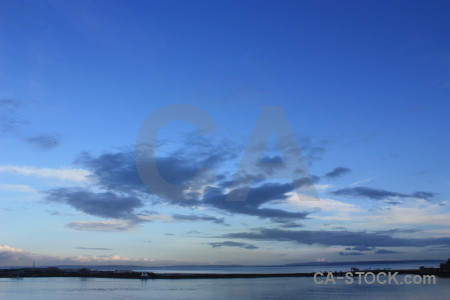 Blue sky cloud.