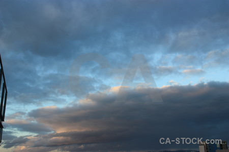 Blue sky cloud.