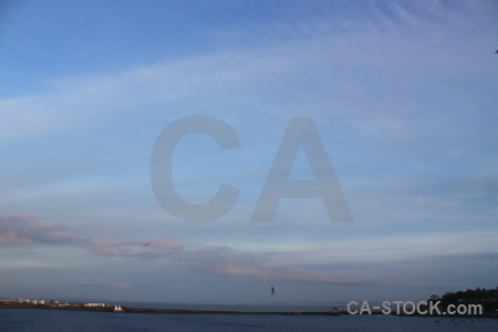 Blue sky cloud.