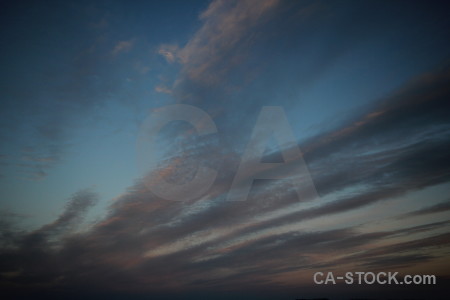 Blue sky cloud.