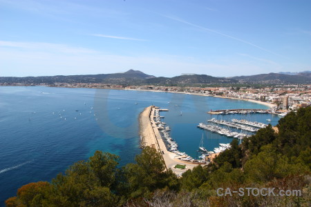 Blue spain europe javea.