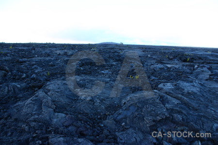 Blue volcanic white lava.