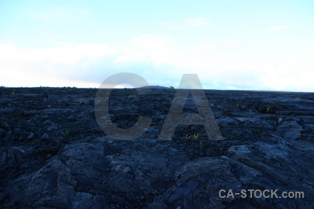 Blue white lava volcanic.