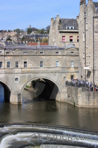 Bridge archway building.