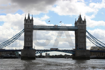 Bridge building tower bridge white.