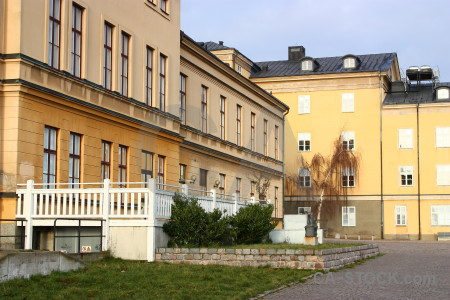 Brown green karlskrona building sweden.