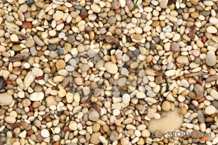 Brown texture gravel stone.