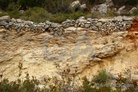 Brown texture rock stone.