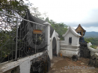 Buddha tree mount phousi imprint asia.