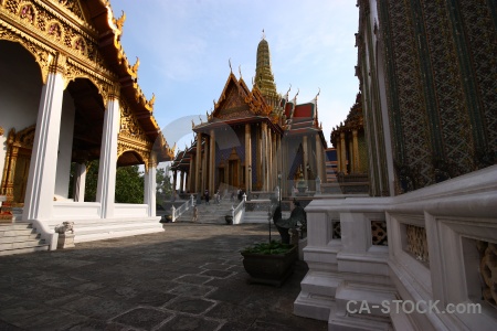 Buddhism royal palace archway asia temple.