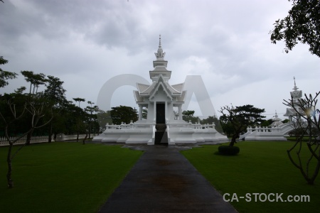 Buddhist chiang rai path buddhism grass.