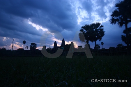 Buddhist khmer sunset southeast asia siem reap.