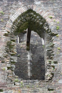 Building castle window.