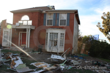 Building derelict white.