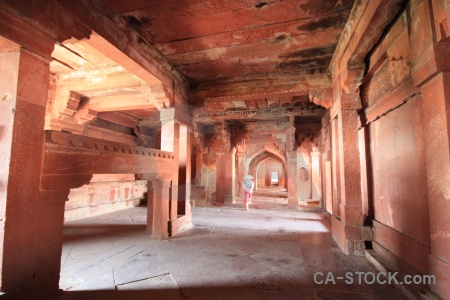 Building india asia fatehpur sikri fort.