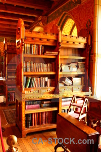 Building interior object furniture bookshelf.