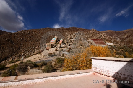 Building lhasa tree sky east asia.