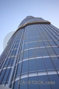 Building middle east burj khalifa asia dubai.