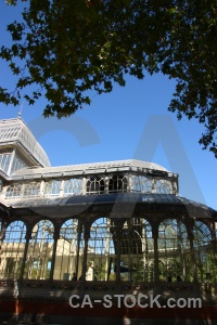 Building parque del retiro window europe spain.