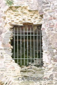 Building white castle window.