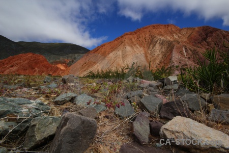 Bush cloud salta tour cerro de los siete colores south america.