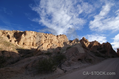 Bush las flechas gorge mountain landscape rock.