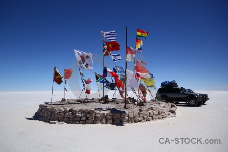 Car 4x4 bolivia salt vehicle.