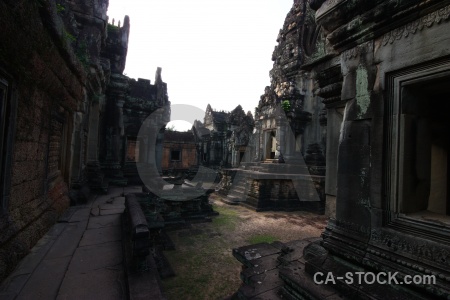 Carving ruin siem reap cambodia sky.