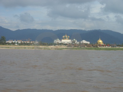 Casino thailand southeast asia laos mekong river.