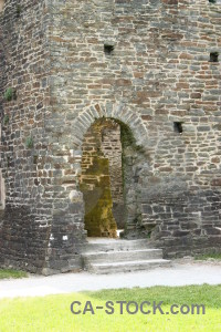 Castle building green.