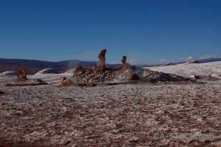 Chile cloud south america desert rock formation.