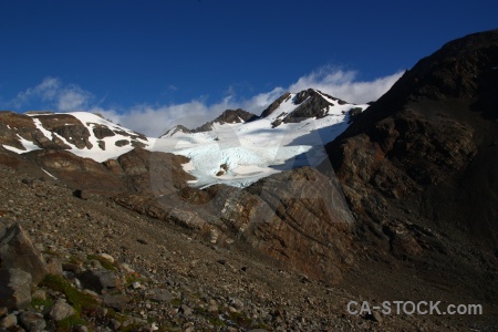 Chile rock snow john garner pass trek.