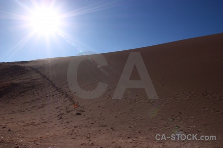 Chile sand cordillera de la sal desert sky.