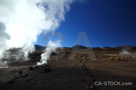 Chile sun el tatio mountain sky.