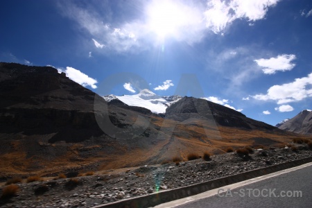 China east asia cloud tibet arid.