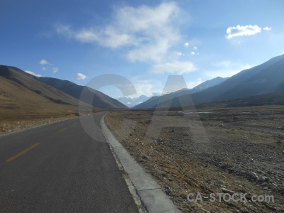 China friendship highway himalayan cloud road.