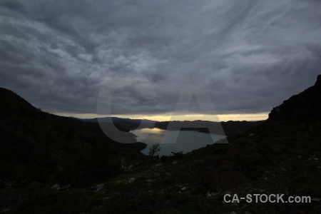 Circuit trek patagonia mountain lago nordenskjold landscape.