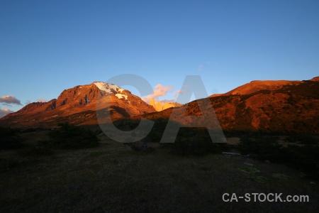 Circuit trek sunrise chile sky cloud.