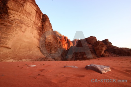 Cliff sand mountain middle east asia.