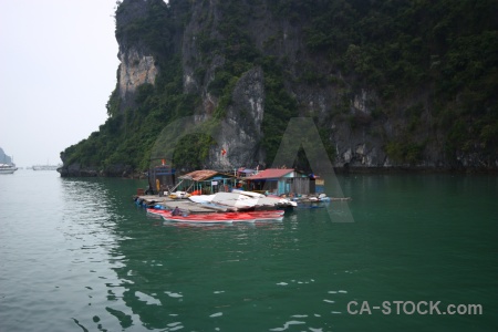 Cliff vehicle unesco canoe pontoon.