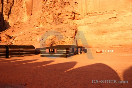 Cliff western asia middle east wadi rum desert.