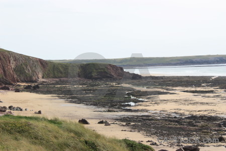 Cliff white landscape rock.