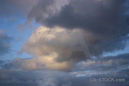 Cloud blue sky.