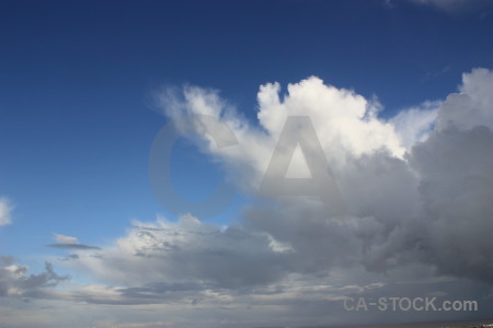 Cloud blue sky.