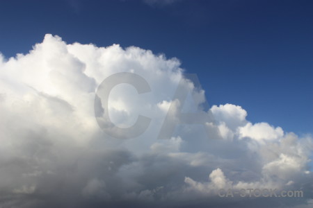 Cloud blue sky.