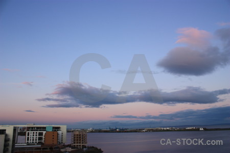 Cloud blue sky.