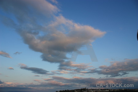 Cloud blue sky.