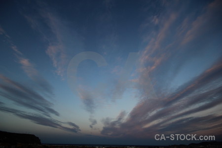 Cloud blue sky.